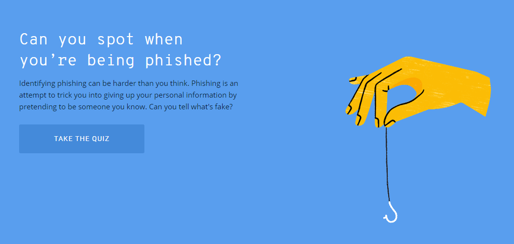 Google's Ant Phishing Quiz